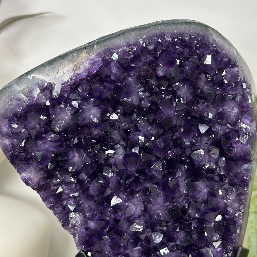 Top Quality Deep Purple Amethyst Crystal Specimen - MWS3109