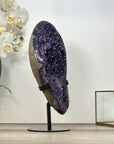 Natural Large Amethyst Cluster on Stand - MWS2987