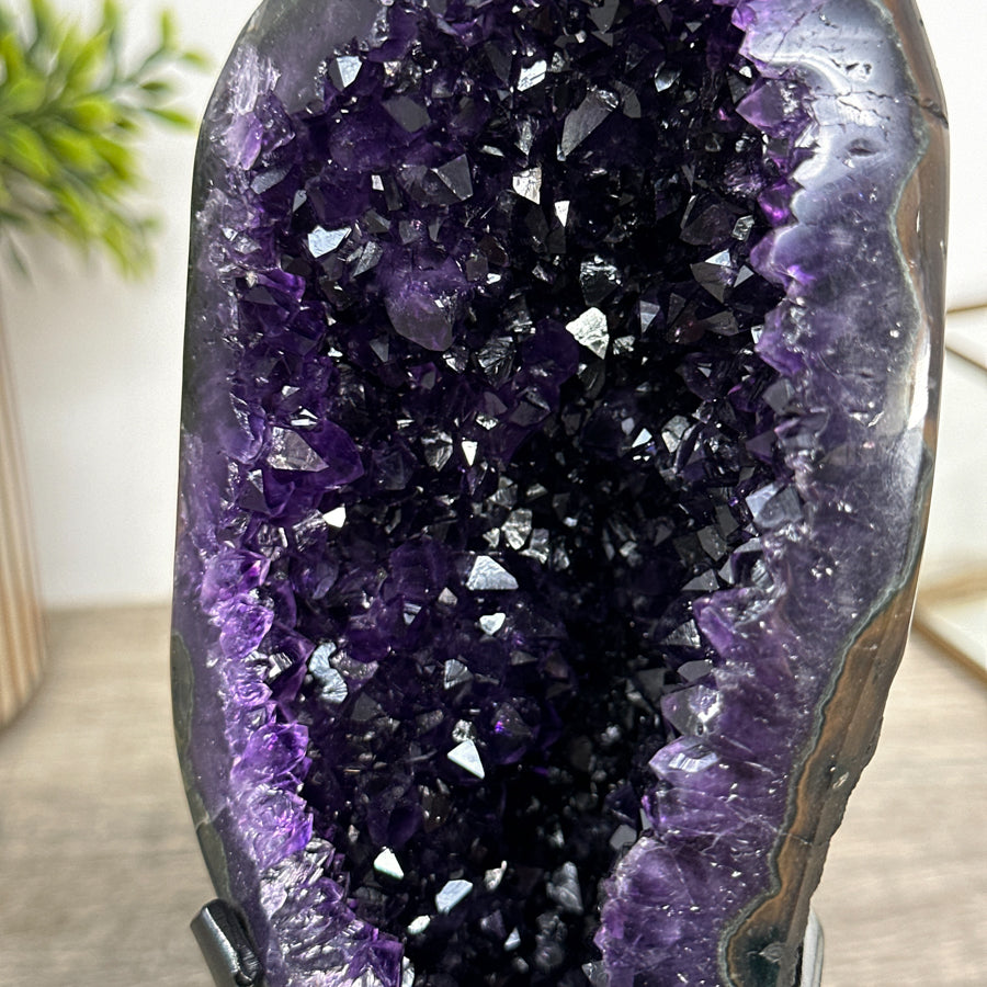 Top Quality Natural Uruguayan Amethyst Geode with Stand - MWS2422