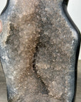 Huge Natural Agate & Sugar Quartz Druzy Statement Piece - CBP1427