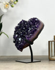 Stunning Deep Purple Amethyst Heart Carving - HST0288