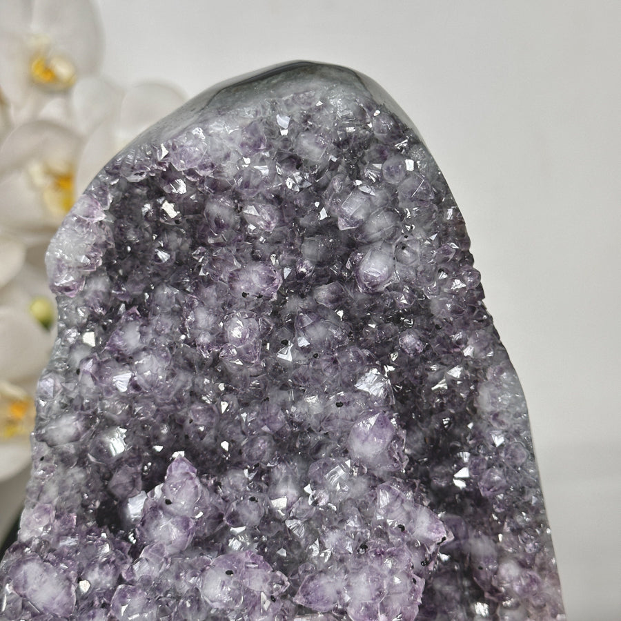Natural Spirit Amethyst Crystal Specimen, Perfect for Home Decor - MWS1875