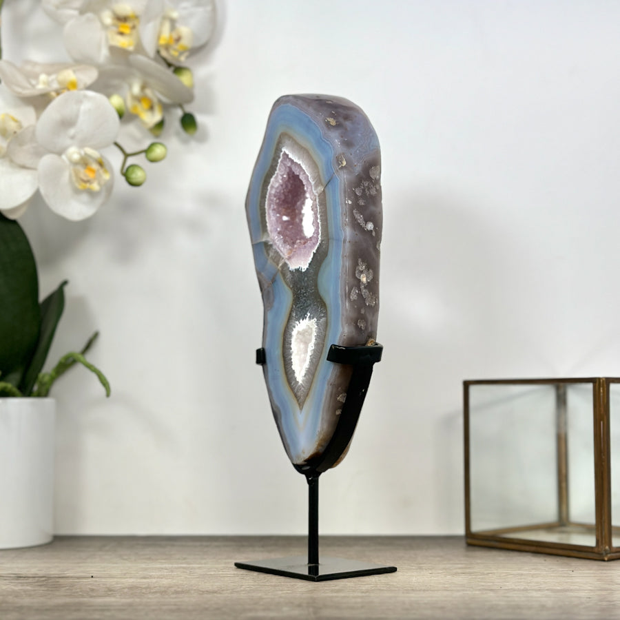 Natural Agate &amp; Amethyst Stone Portal - MWS3006