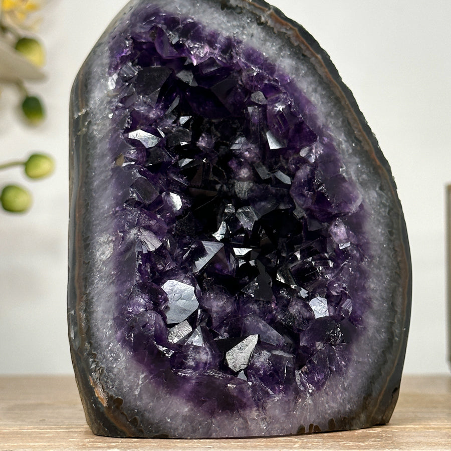 Amethyst Geode with Deep Purple Crystals - CBP1149