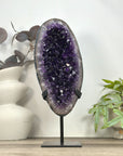 Large Natural Uruguayan Amethyst Geode on Stand - MWS3222