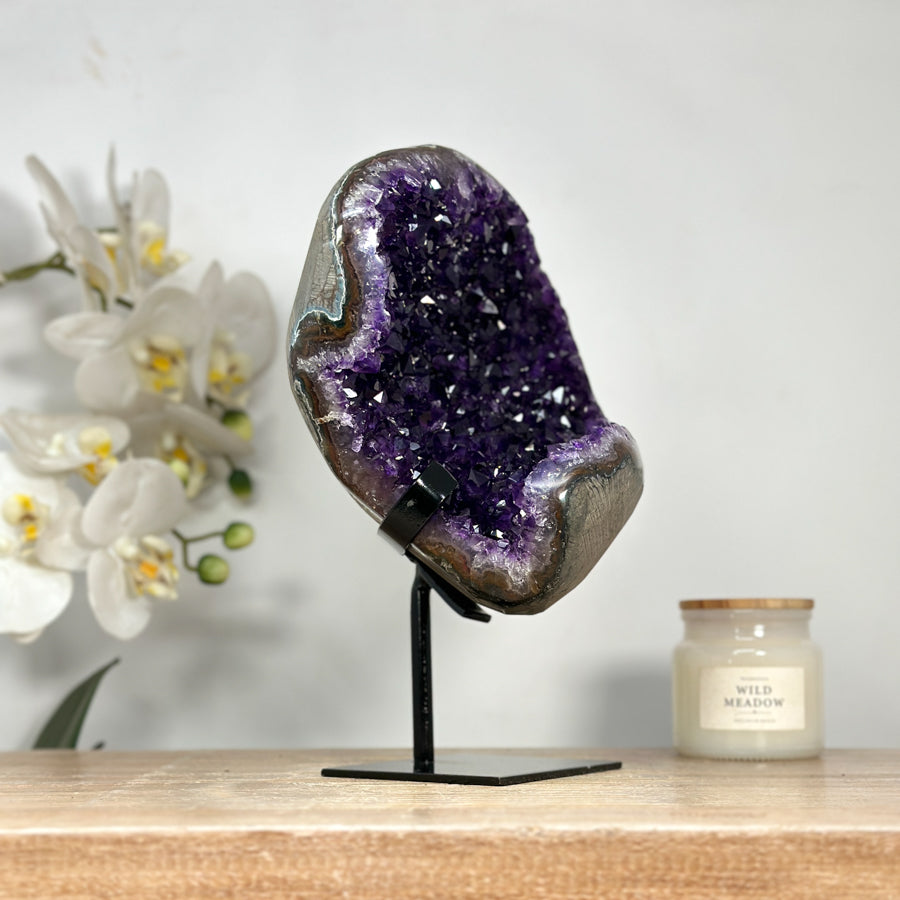 One of a Kind Natural Amethyst Geode - MWS2071