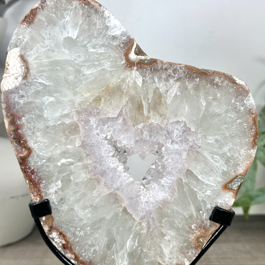 Natural Quartz Slice For Home Decor - MWS3246
