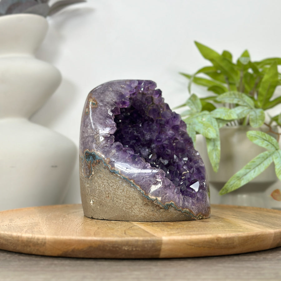 Large Natural Amethyst Cathedral Geode - CBP1297