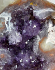 Large Natural Amethyst Cluster with Bautiful Jasper Matrix - MWS1994