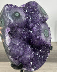 Uruguayan Amethyst Cluster with Stalactite Crystal Formations - MWS2687