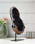 XXL Amethyst Geode with Jasper Shell - MWS2443