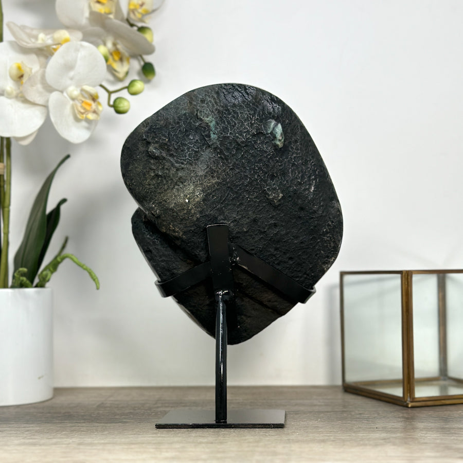 Top Grade Quality Amethyst Stone with Metallic Stand - MWS2455