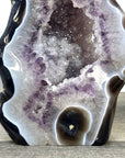 Uruguayan Amethyst & Agate Polished Statement Piece - CBP1432