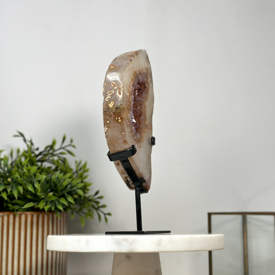 Natural Quartz &amp; Amethyst Stone Portal - MWS2136