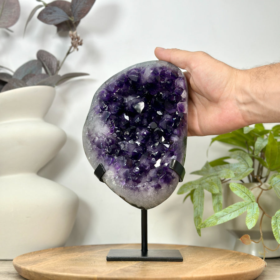 Natural Uruguayan Amethyst Crystal Specimen - MWS3100