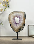 Natural Amethyst & Quartz Stone Portal - MWS3010
