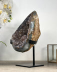 Stunning Natural Ametrine Geode, Stand Included - MWS2313