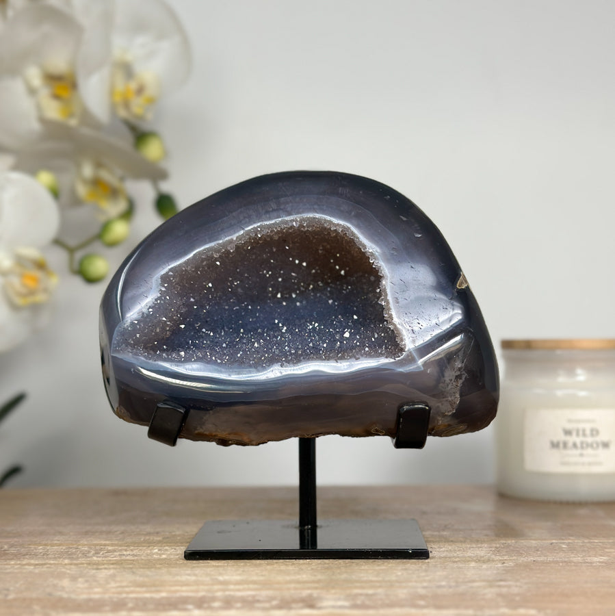 Beautiful Natural Agate Geode - MWS1509