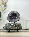 Natural Amethyst & Agate Jewelry Box Geode - MWS2976