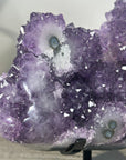 Natural Amethyst Stalactite Formation on Stand - MWS3237