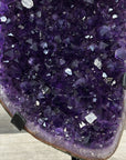 Uruguayan Amethyst Geode with Deep Purple Crystals for Home Decor - MWS2684