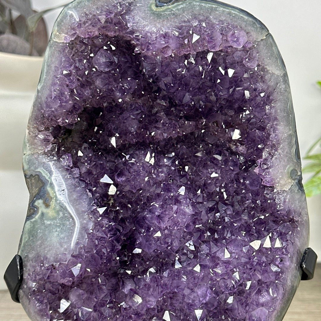 Uruguayan Amethyst Cluster for Home Decor - MWS3317