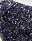 Premium Quality Natural Amethyst Specimen on Metal Display - MWS2344