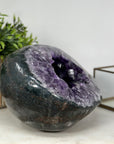 Stunning Amethyst Geode with Large & Shinny Crystals - AMGE0159