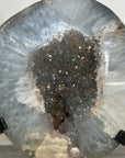 Natural Quartz Geode Crystal - Unique Mineral Display from Uruguay - MWS2889