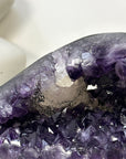 Top Quality Amethyst Geode with Calcite inclusion - STGE0070