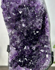 Uruguayan Amethyst Geode - Metal Stand Included - MWS3236