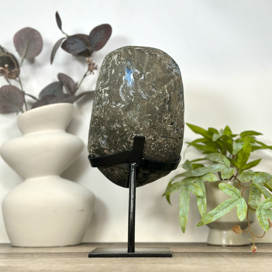 Large Natural Amethyst Stone on Ston from Uruguay - MWS3174
