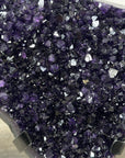 Premium Quality Natural Amethyst Specimen on Metal Display - MWS2344