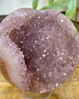 Amethyst Druzy & Jasper Sphere Geode - SPH0179