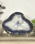 Natural Blue Banded Agate Slice - SLC0020