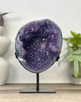 Natural Amethyst Geode on Stand from Uruguay - MWS3352