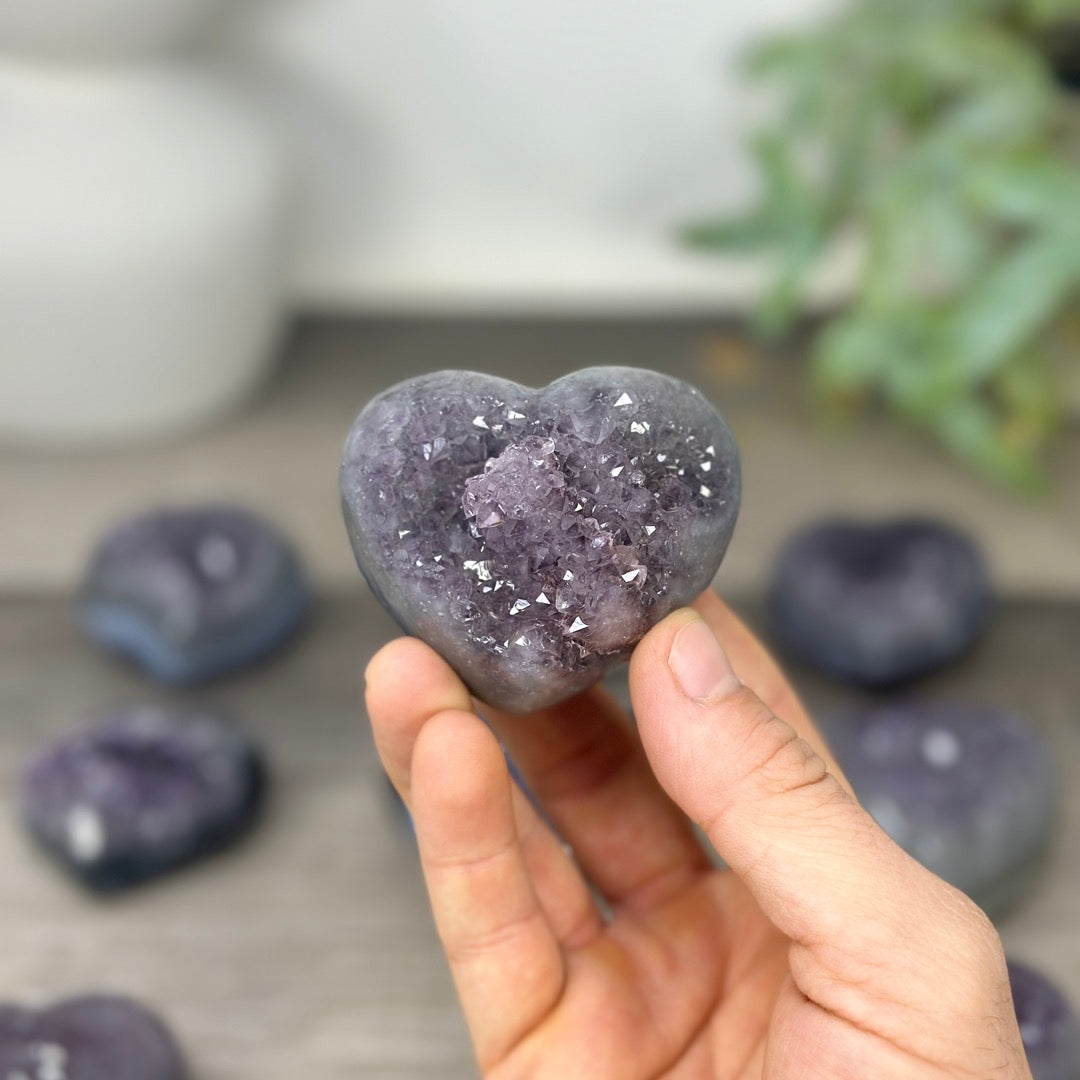 Mixed Minerals Hearts Set - MHLT0358