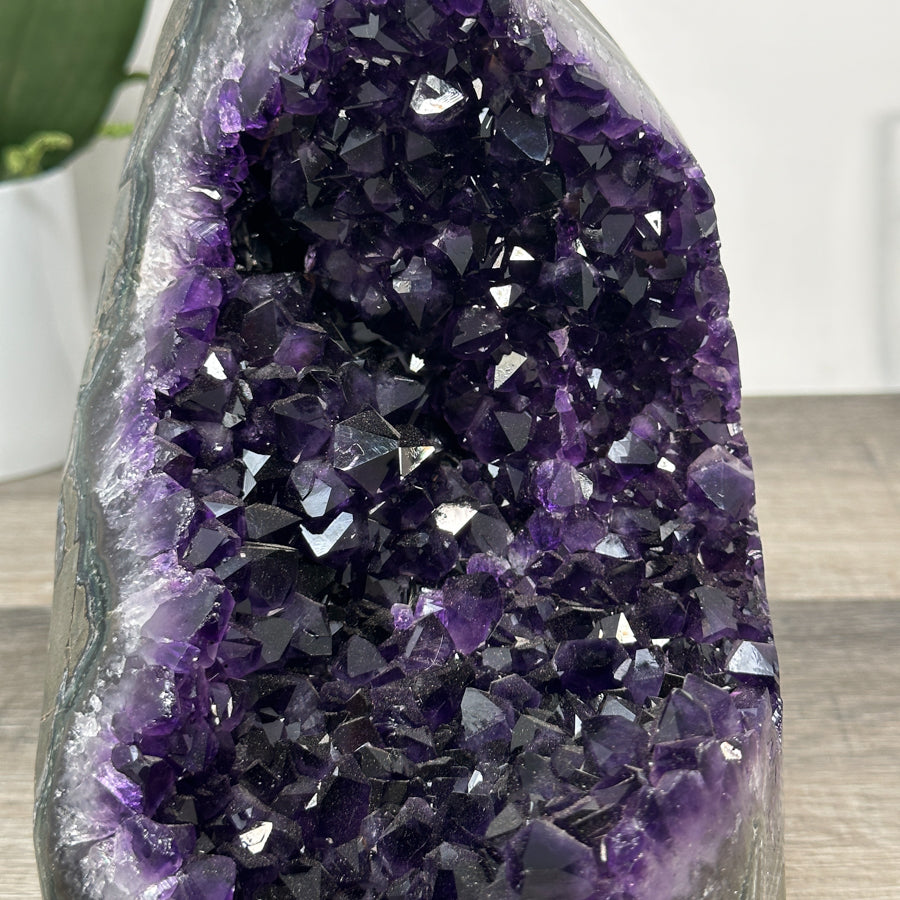 Natural Deep Purple Natural Amethyst Cathedral - CBP1266