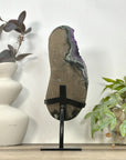 Amethyst CrystalStatemen Piece on Metal Stand - MWS3196