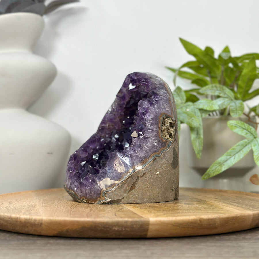 Large Natural Amethyst Cathedral Geode - CBP1297