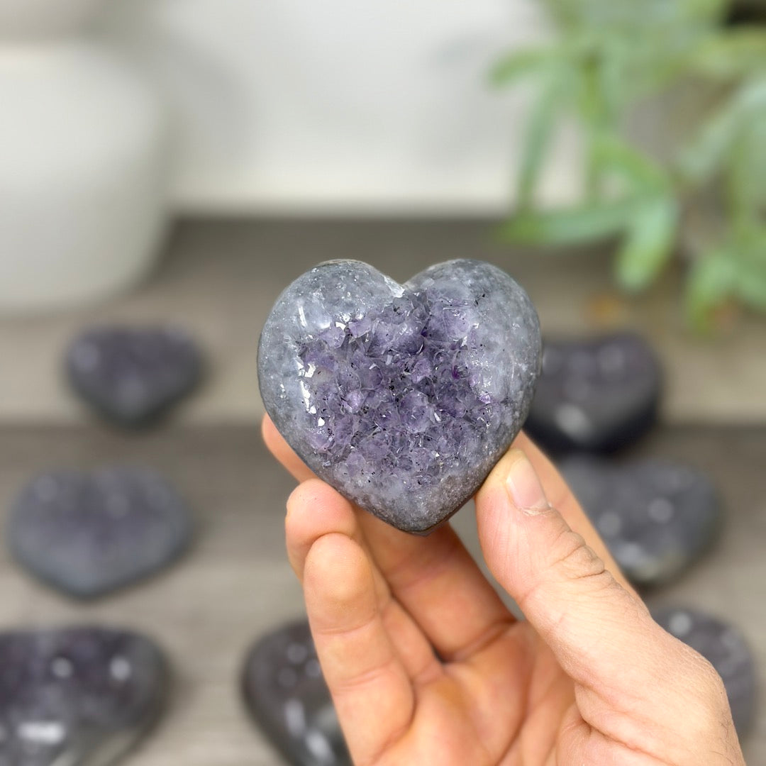Mixed Minerals Hearts Set - MHLT0356