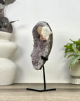 Natural Rare Sugar Amethyst Crystal Cluster on Stand - MWS3389