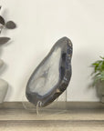 Natural Blue Banded Agate Slice - SLC0020