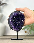 Top Grade Natural Amethyst Stone on Stand - MWS3269