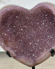 Natural Pink Tone Amethyst Stone Heart - HST0343