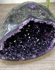 Uruguayan Amethyst Geode with Polished Shell - STGE0090