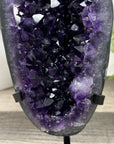 Deep Purple Natural Uruguayan Amethyst Geode - MWS3205