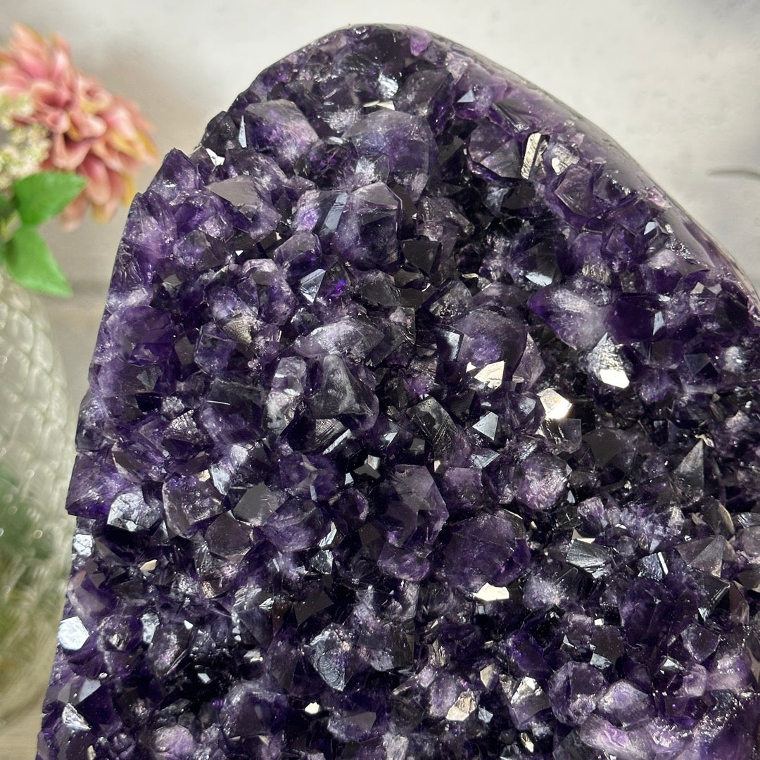 Natural Top Grade Amethyst Crystal Statement Piece - MWS3402