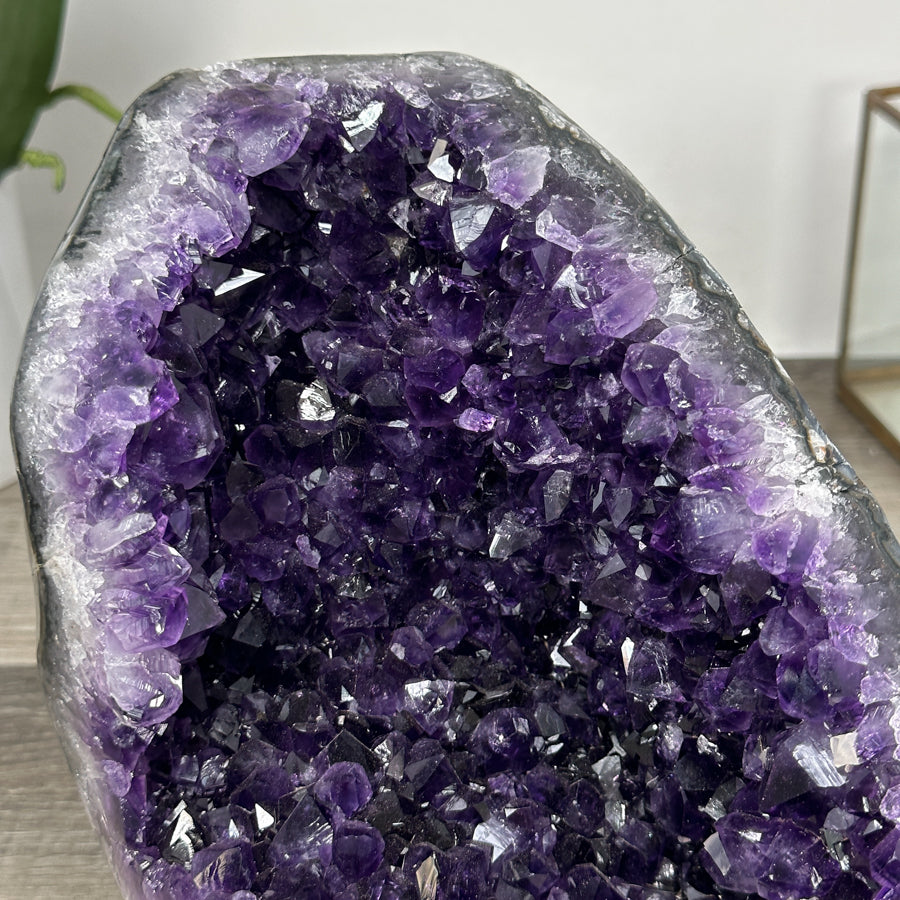 Natural Uruguayan Amethyst Selfstanding Geode - CBP1287