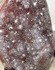 Beautiful Red Tode Jasper & Quartz Crystal Formation - MWS2034